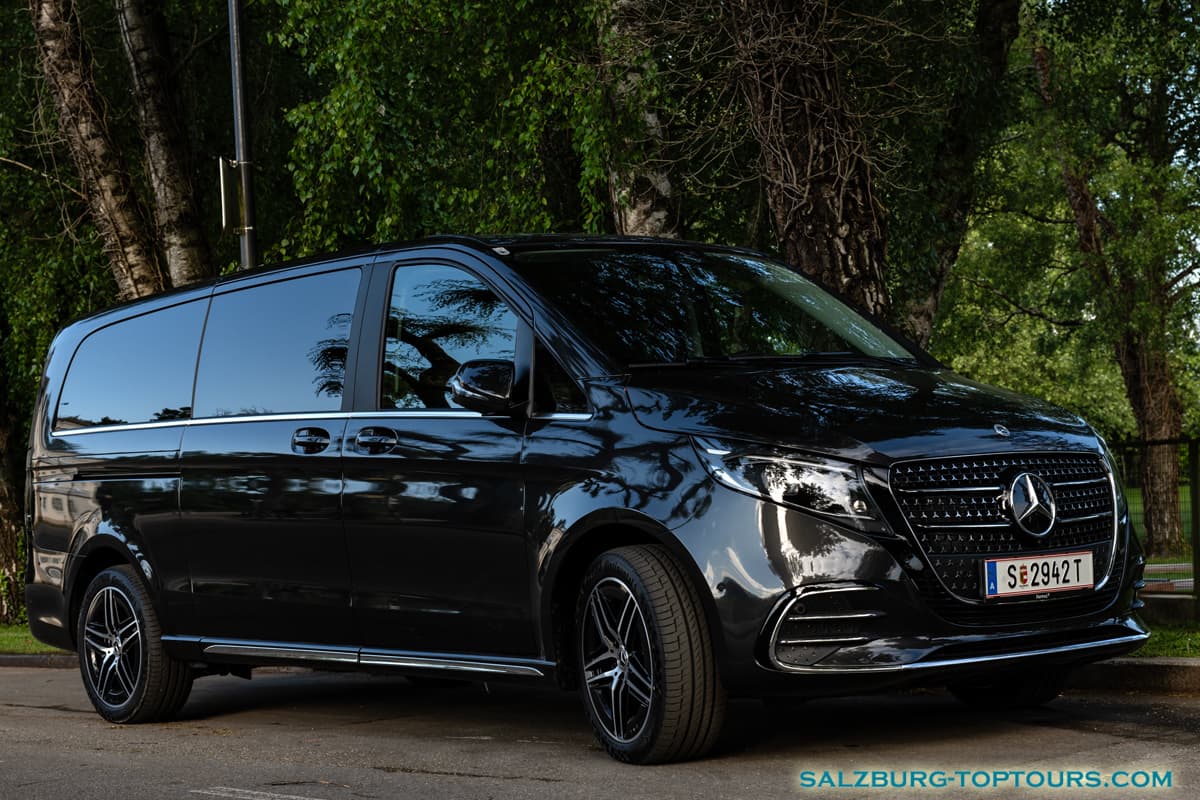 VIP Minivan Service in Salzburg - Austria Guide with a Premium Class vehicle Mercedes Benz V-Class VIP Minivan Service in Salzburg - Austria Guide with a Premium Class vehicle Mercedes Benz V-Class