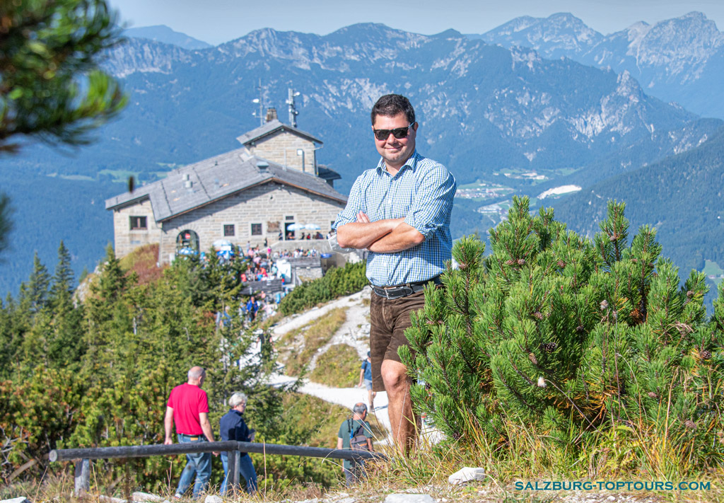 Tour to the Eagle's Nest (Kelsteinhaus). Hitler´s mountain house in the Bavarian Alps