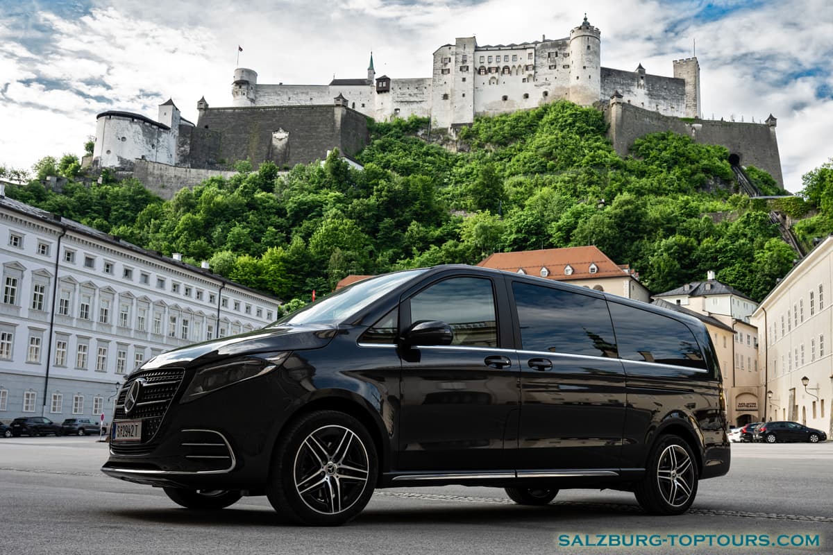 Travel from Salzburg to Munich with a private guide and custom sightseeing stops. Visit Neuschwanstein, Herrenchiemsee, the Eagle’s Nest and more on a route tailored to your interests.