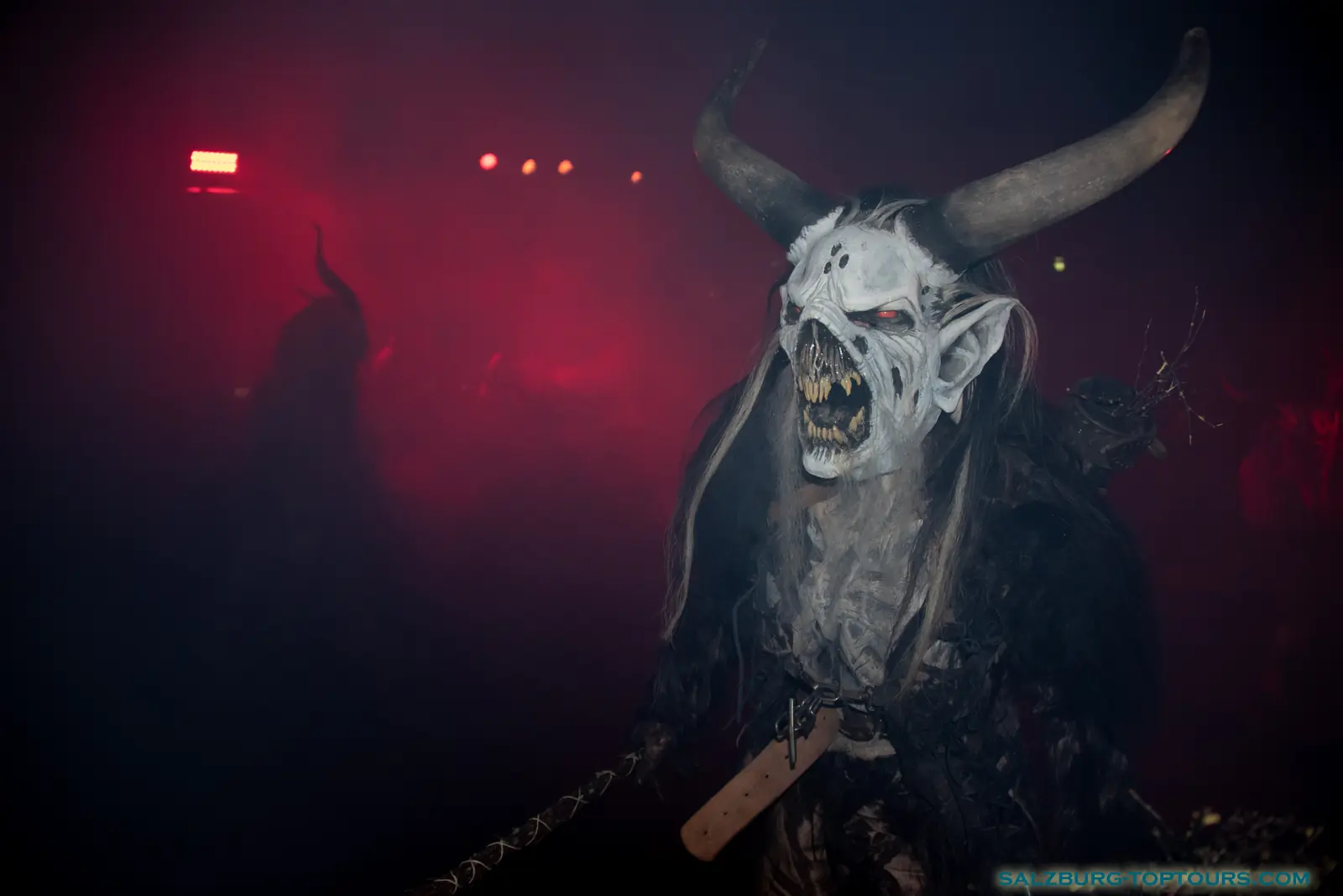 Salzburg toptours krampus handcarved mask | Salzburg Top Tours by Eugene