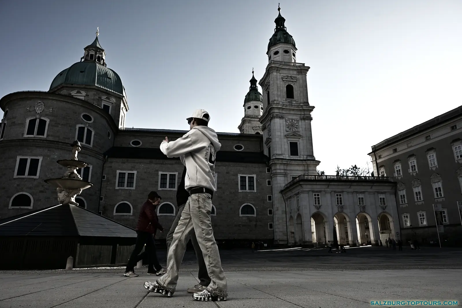 Salzburg toptours street photography residenz platz | Salzburg Top Tours by Eugene