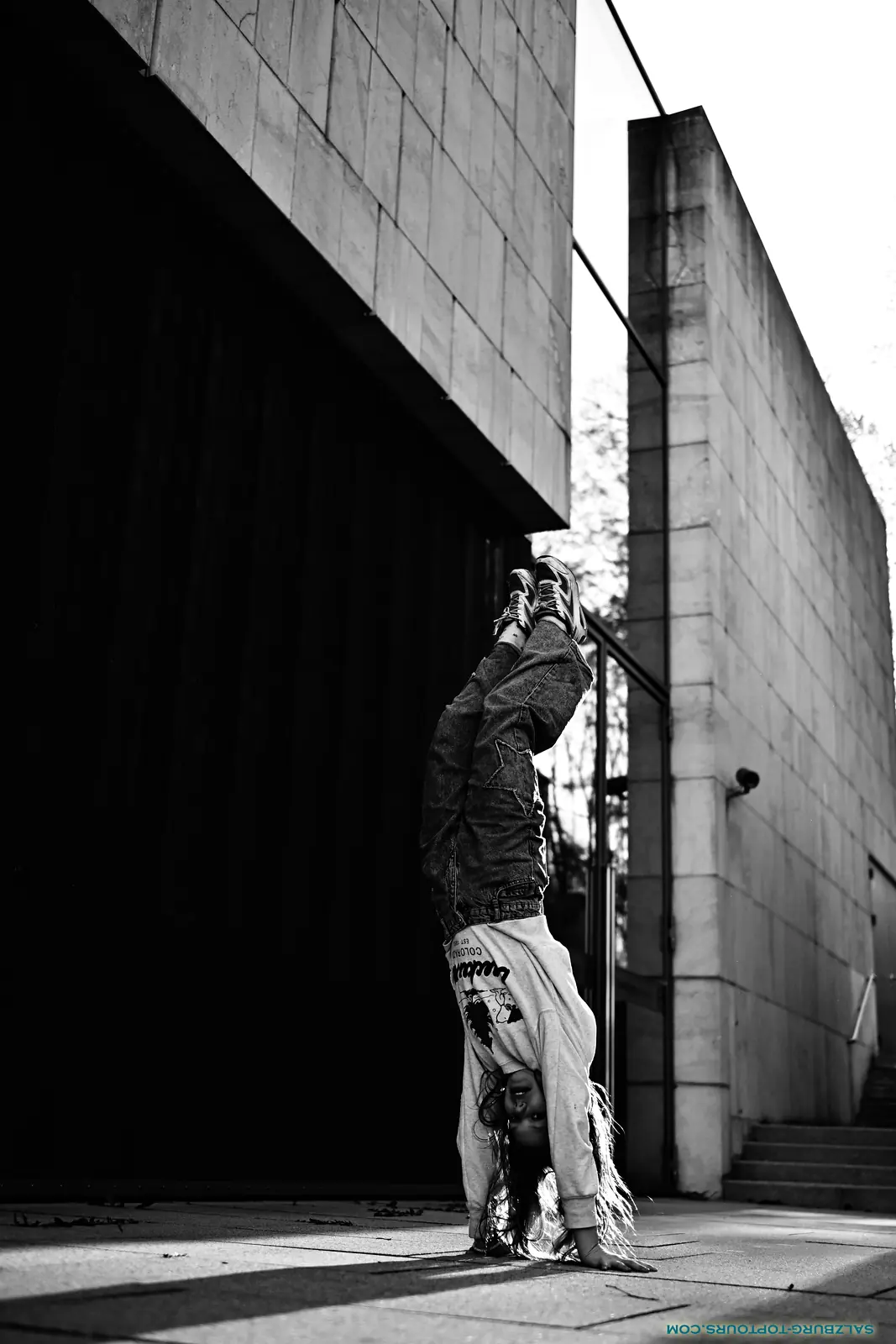 Salzburg toptours street photography upsidedown | Salzburg Top Tours by Eugene