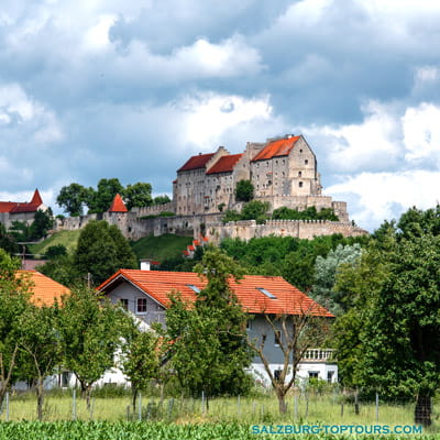 Burghausen Fortress in Bavaria